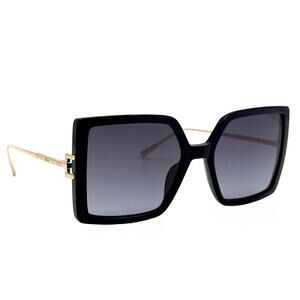 New, CHOPARD ICE CUBE Sunglasses SCH334 0BLK Authentic